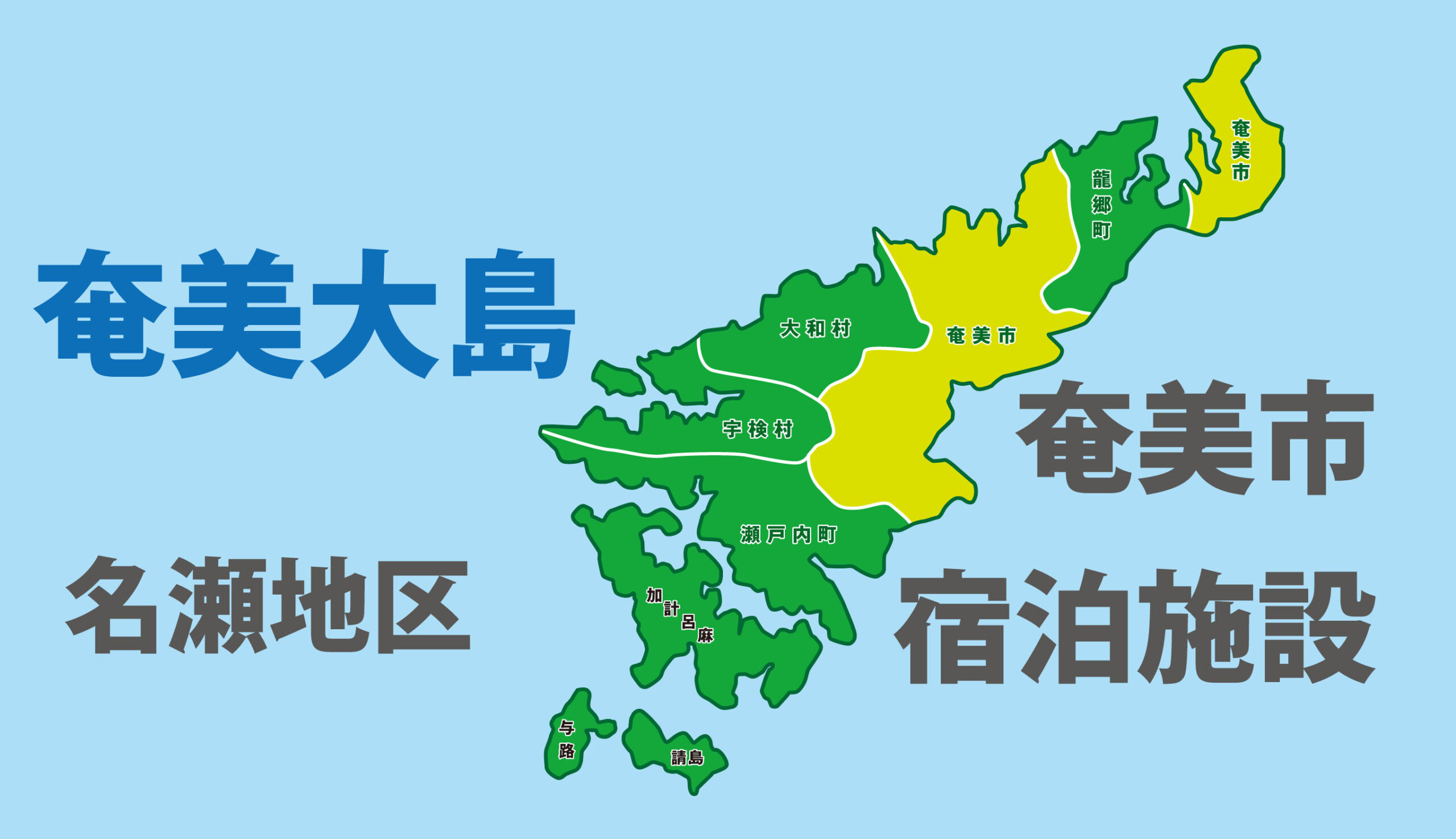 奄美市宿泊（名瀬）宿泊施設一覧（ホテル・旅館など）奄美大島を楽しむ